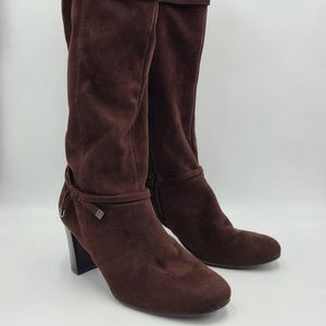 Predictions Heeled Boot Women's 7 Wide - Brown